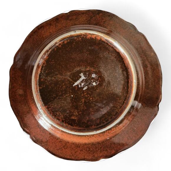 Four stoneware Christmas Plates - Picture 6 of 9